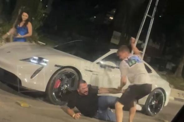 Acidente de trânsito termina em briga e agressão no Centro de Criciúma