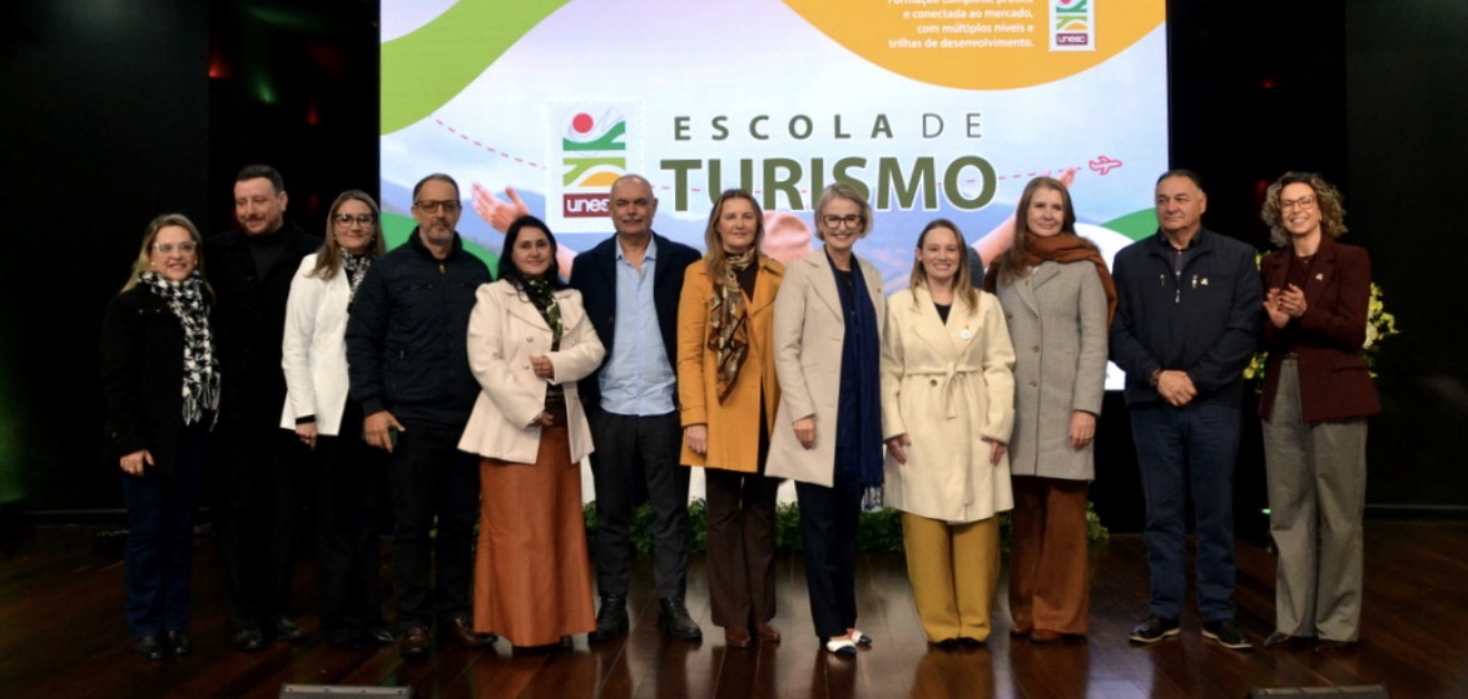 Unesc lança Escola de Turismo para fortalecer a qualificação e impulsionar o desenvolvimento regional