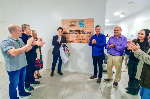 Centro de Vigilância em Saúde é inaugurado em Criciúma