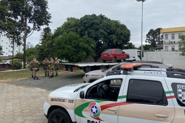 Após longo acompanhamento tático, bandido de alta periculosidade é preso pela PM em Criciúma   