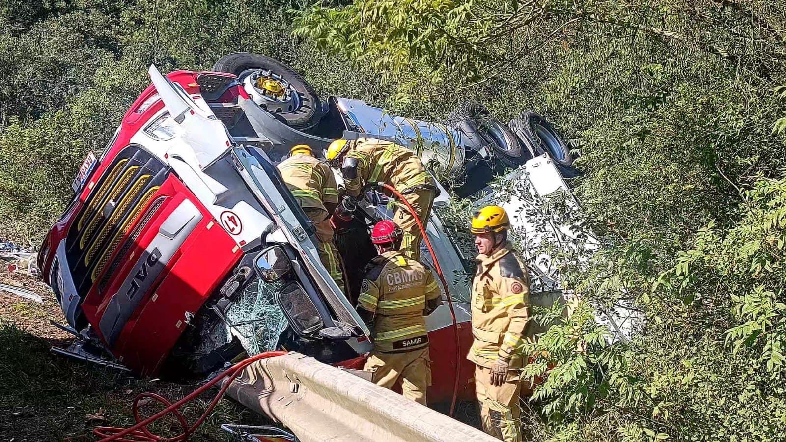 Motorista de Içara morre após grave acidente no Rio Grande do Sul