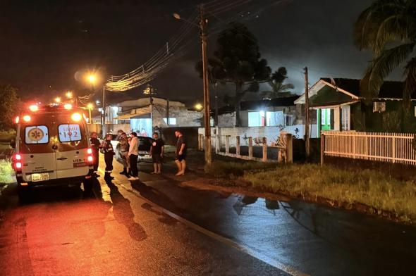 Bandidos espancam vítima e roubam veículo em Criciúma