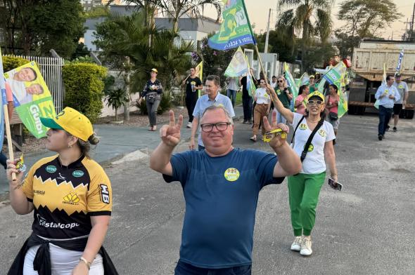 Candidato a vereador da Quarta Linha é destaque em site criado por Jair Bolsonaro 