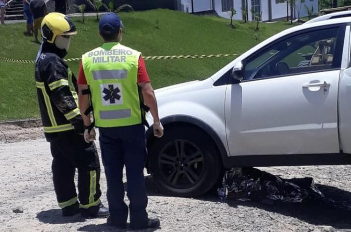 Tragédia: mulher morre atropelada pelo próprio carro em Criciúma 