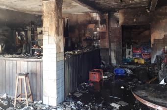Dois homens morrem em incêndio registrado em Criciúma 