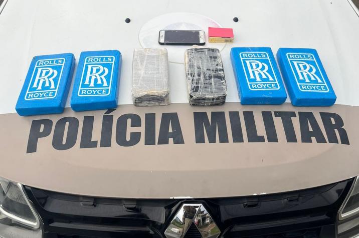 PM apreende grande quantidade de drogas após longo acompanhamento tático por Criciúma e Içara