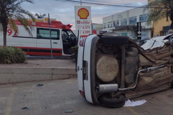 Motorista embriagado provoca acidente grave no bairro São Luiz
