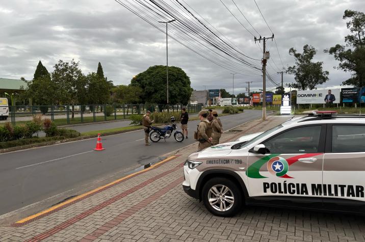 Em 90 dias, 32.127 multas de trânsito foram feitas em Criciúma