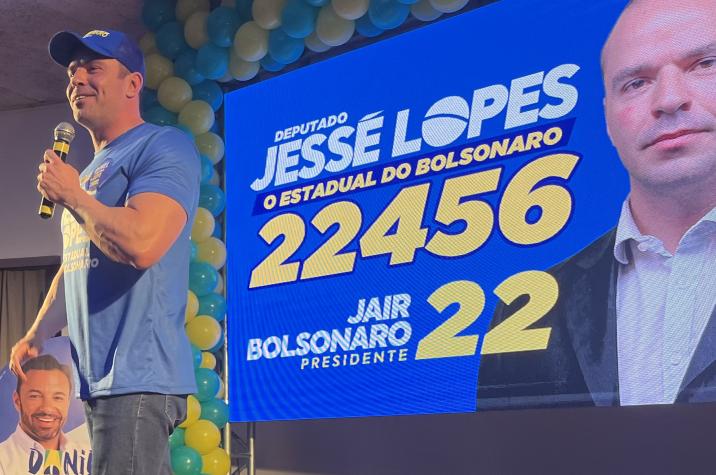Deputado Jessé Lopes lança candidatura à reeleição em Criciúma