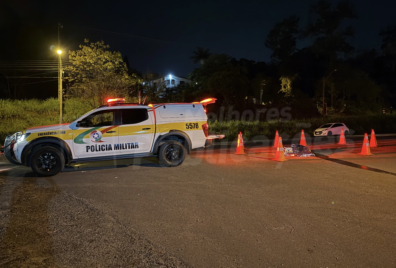 Homem morre após ser atropelado por carro em Criciúma