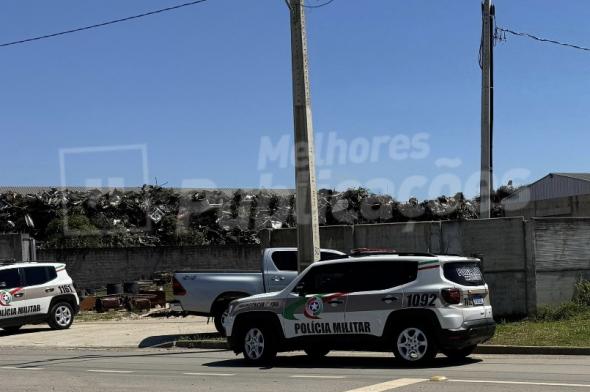 Ladrão morre após invadir empresa para furtar e ser atacado por cães em Criciúma