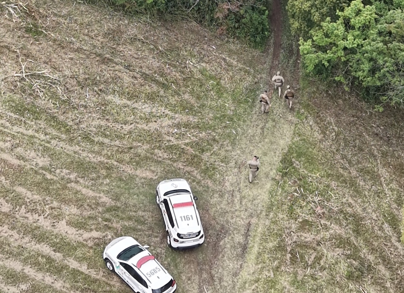     Após horas de buscas, PM prende bandido procurado por homicídio no limite entre Içara e Criciúma
