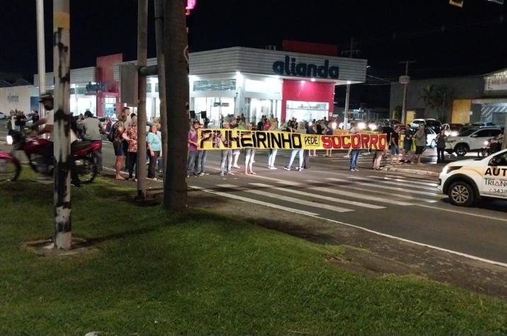     Protesto no Pinheirinho perde força após tentativa de politização