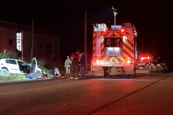 Acidente grave deixa seis pessoas feridas e uma morta em Criciúma 