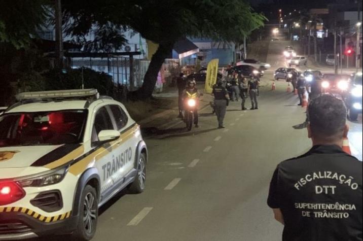 Superintendência de Trânsito realiza operação para apreender motocicletas irregulares em Criciúma