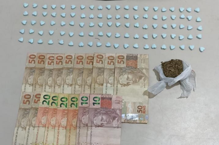 GR-9 em destaque: foragido por tráfico de drogas é preso traficando em Criciúma
