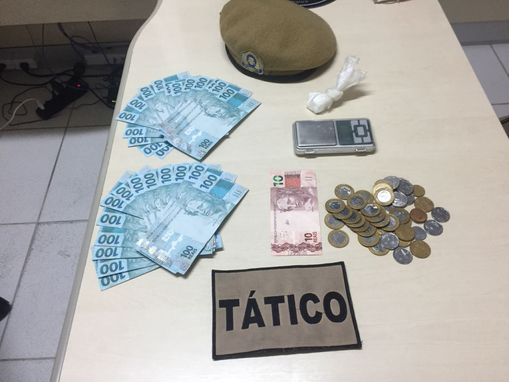 Criminoso é preso com dinheiro falso em Criciúma